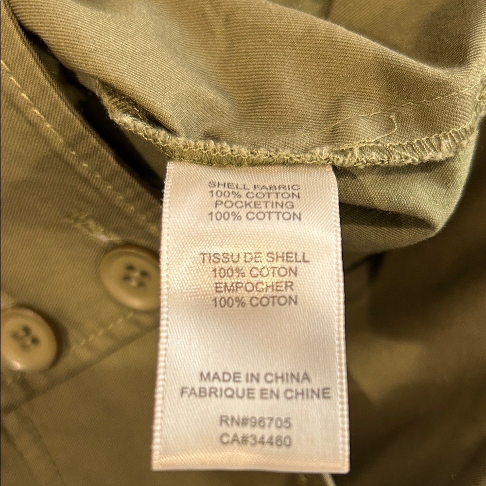 Rebecca Taylor Olive Green High-Rise Pleated Chinos - Picture 9 of 11